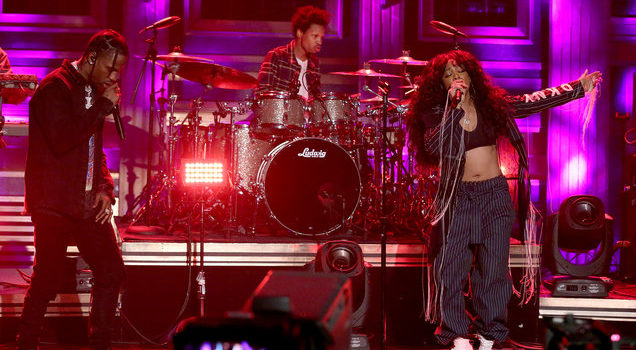 SZA And Travis Scott Perform ‘Love Galore’ On ‘The Tonight Show’