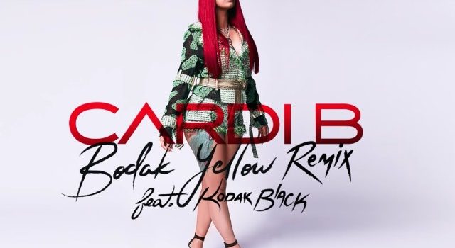 Cardi B Releases Kodak Black Remix of ‘Bodak Yellow’